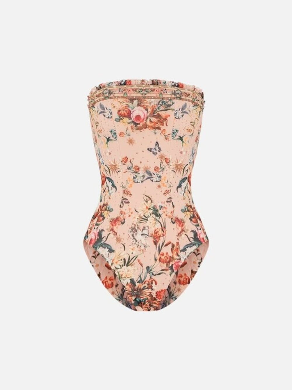 Camilla Rose Garden bandeau bodysuit - Size M